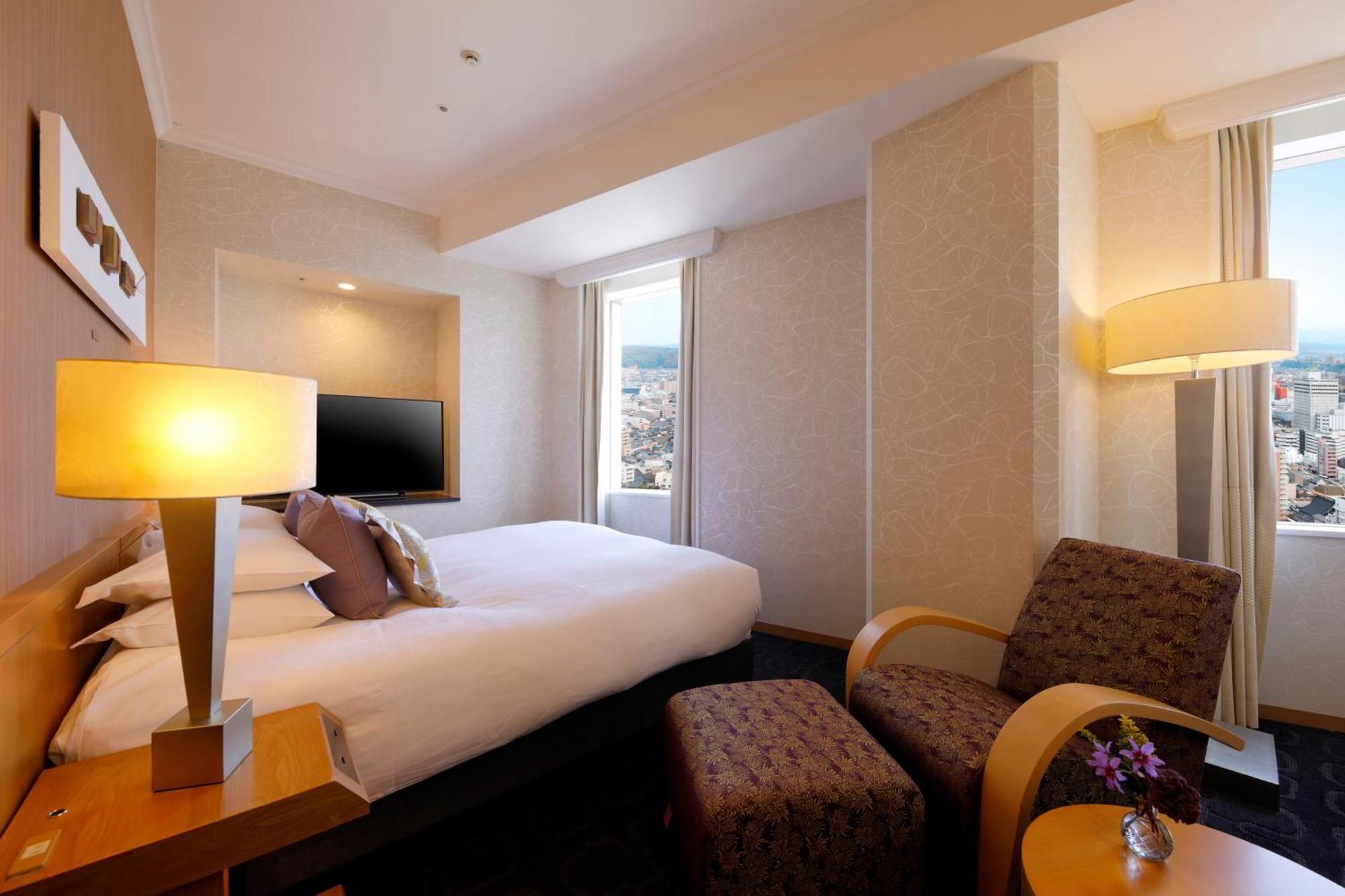 Hotel Nikko Kanazawa Bagian luar foto Deluxe room